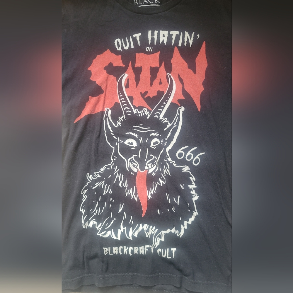 Mens SzL Blackcraft Cult Tshirt